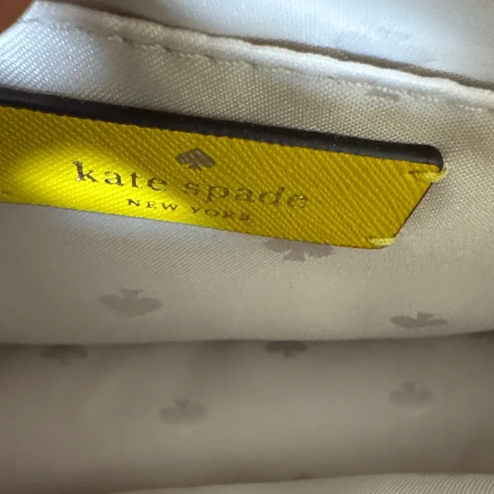 Kate Spade New York Yellow Saffiano Leather Chain‎ Crossbody Bag